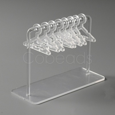 Acrylic Earring Display Stands EDIS-WH0012-24B-1