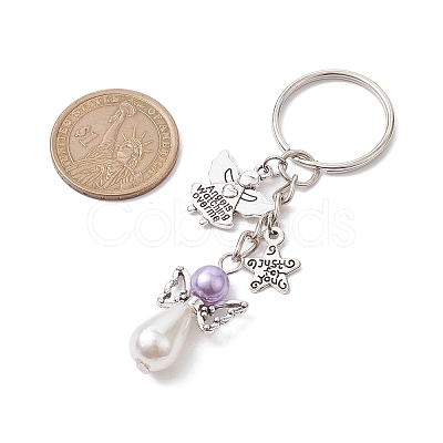 Angel & Star Charms Keychain KEYC-JKC00746-1