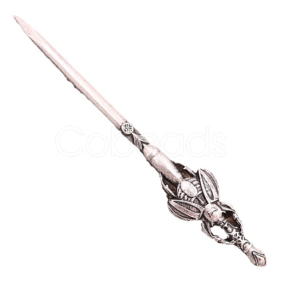 Moth Sword Alloy Hair Sticks PW-WG317E7-01-1