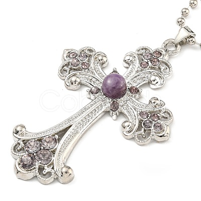 Alloy Pendant Necklaces WG8265-3-1