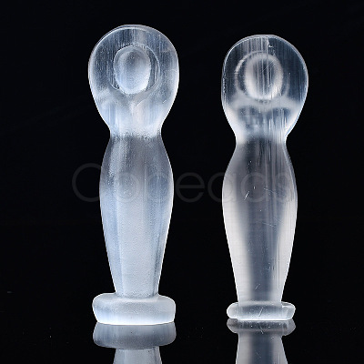 Goddess Natural Selenite Figurines DJEW-PW0021-21-1