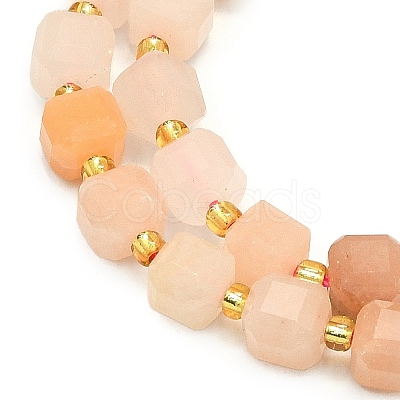 Natural Pink Aventurine Beads  Strand G-I376-D45-01-1