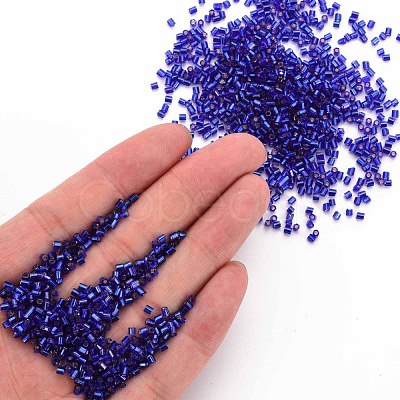 Glass Bugle Beads SEED-S032-08A-28-1