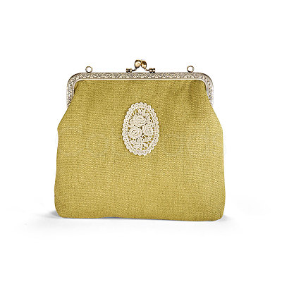 SHEGRACE Cotton and Linen Women Evening Bag JBG007B-01-1