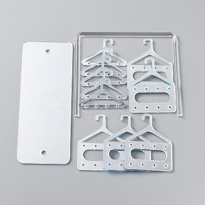 Acrylic Earring Display Hanger Rack EDIS-WH0021-18B-1