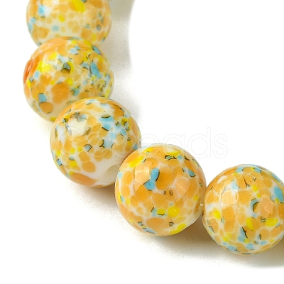 Handmade Lampwork Beads Strands LAMP-A003-02B-1