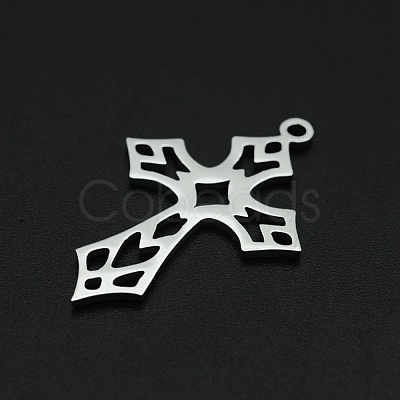 Non-Tarnish 201 Stainless Steel Pendants STAS-R111-JA682-1