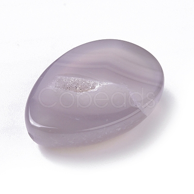 Natural Druzy Agate Cabochons G-I345-06-1