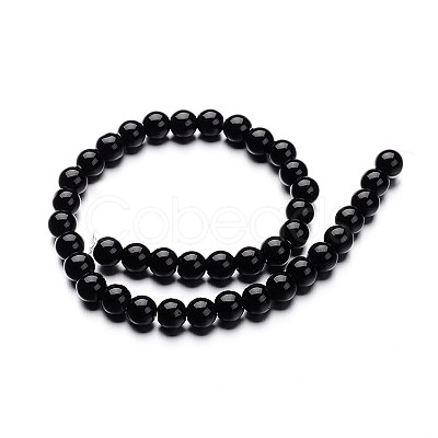 Glass Round Bead Strands GLAA-I028-6mm-02-1