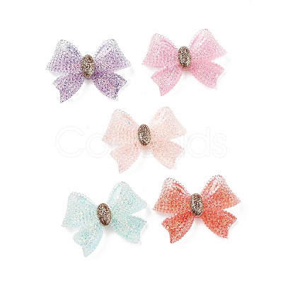 Transparent Resin Decoden Cabochons RESI-M045-02-1