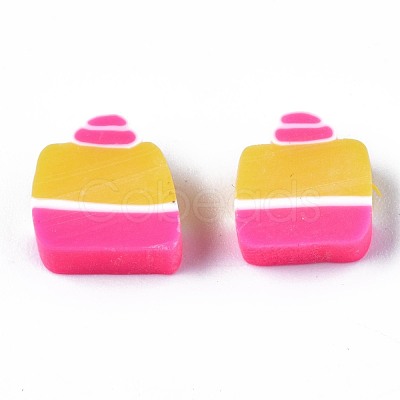 Handmade Polymer Clay Beads CLAY-N011-022-1