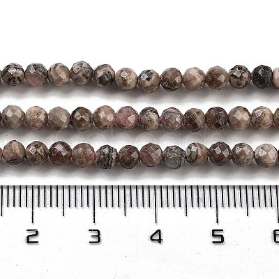 Argentina Natural Rhodonite Beads Strands G-G140-A01-03-1