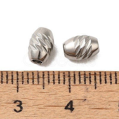 Non-Tarnish 304 Stainless Steel Beads STAS-C094-04B-P-1