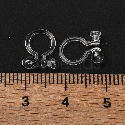 Silicone Clip-on Earring Findings FIND-K019-01C-1