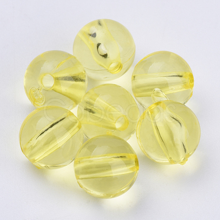 Transparent Acrylic Beads TACR-Q255-12mm-V21-1