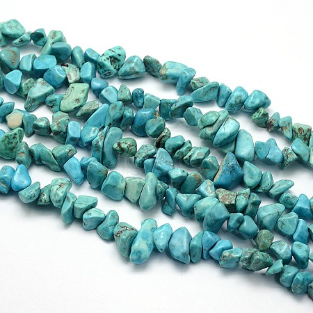 Synthetic Turquoise Beads Strands X-G-O049-B-43-1