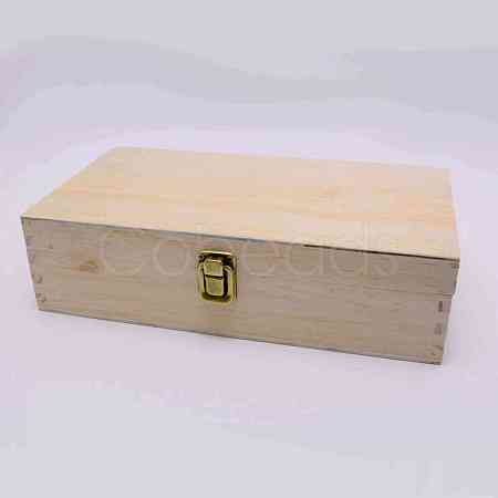 32 Compartment Wooden Storage Box WOOD-WH0103-81-1