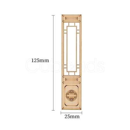 Wood Screen Ornaments PW-WG22423-03-1