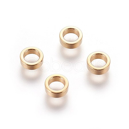 304 Stainless Steel Spacer Beads STAS-P232-01G-1