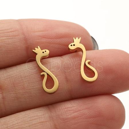 Stainless Steel Studs Earring PW23042503427-1