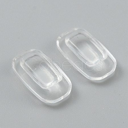 Silicone Eyeglass Nose Pads SIL-WH0014-09A-1