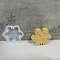 Christmas Tree Candles Silicone Molds, Epoxy Resin Candle Making, Snowflake, 109.5x99x24mm