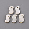 Natural Freshwater Shell Pendants, Bird, Seashell Color, 14x17.5x2mm, Hole: 1.6mm