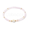 Glass Beads Stretch Bracelets Sets BJEW-JB06575-01-7