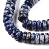 Natural Blue Spot Jasper Beads Strands G-T138-72-3