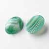 Natural Agate Oval Cabochons G-L347-01A-1