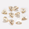 Faceted Glass Rhinestone Charms RGLA-F050-A-001GS-1