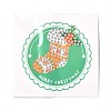 Christmas Theme DIY Sock Diamond Painting Stickers Kits for Kids DIY-I068-10-2