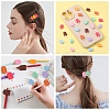 80Pcs 8 Colors Opaque Resin Decoden Cabochons CRES-CJ0001-53-7