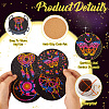 DIY Diamond Painting Cup Mat Kits DIY-TAC0023-27-16