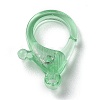 Transparent Plastic Lobster CLaw Clasps KY-H005-A05-2