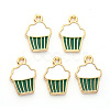 Alloy Enamel Pendants X-ENAM-S121-127A-2