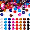 Craftdady 88pcs 8 colors Glass European Beads GLAA-CD0001-10-1