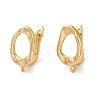 Brass Earring Findings KK-O100-01G-1