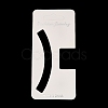 Cardboard Paper Hair Clip Display Cards CDIS-A006-13-1