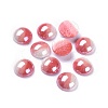 Opaque Glass Cabochons GGLA-S038-12B-8mm-1