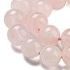 Natural Rose Quartz Beads Strands G-K343-A01-01-4
