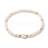 Glass Beads Stretch Bracelets Sets BJEW-JB06575-04-7