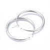 201 Stainless Steel Big Hoop Earrings for Women EJEW-N052-04A-01-2