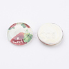 Tempered Glass Cabochons GGLA-22D-5-1