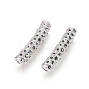 Brass Micro Pave Cubic Zirconia Beads ZIRC-L088-17A-P-1