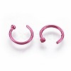 316 Stainless Steel Nose Nose Ring AJEW-P070-MB-3