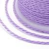 Round Waxed Polyester Cord YC-G006-01-1.0mm-11-2