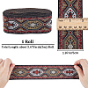 Ethnic Style Polyester Embroidery Ribbons OCOR-WH0078-103-2