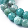 Natural Amazonite Beads Strands G-F653-02-B-3