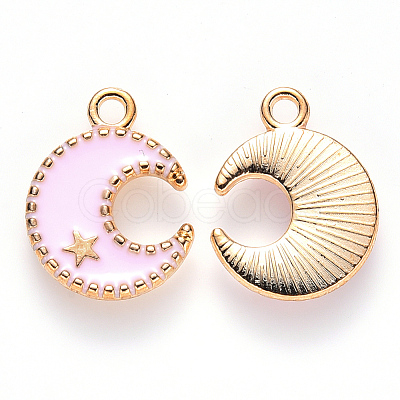 Alloy Enamel Pendants ENAM-S121-063-1